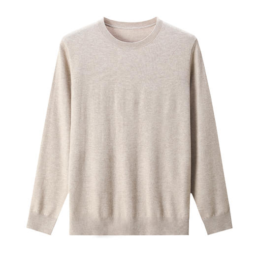 SENDI男士圆领羊毛套衫JX51 商品图0