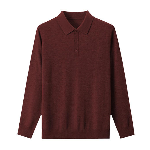 SENDI男士POLO领羊毛套衫JX50 商品图1