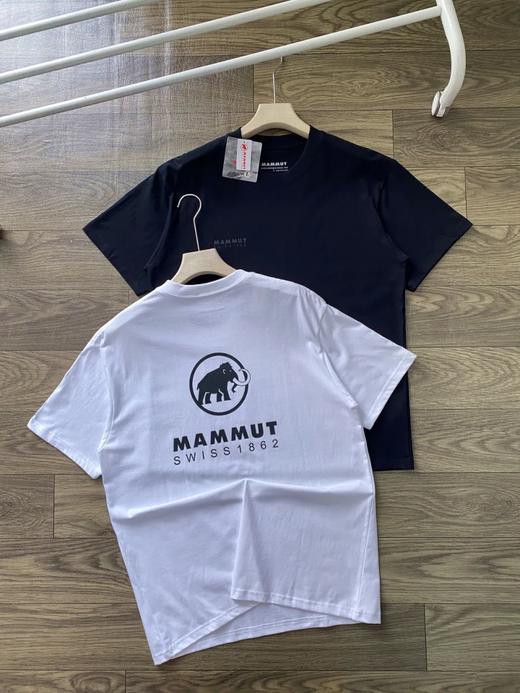 猛犸象户外休闲柔软有机棉男士运动T恤短袖 商品图1