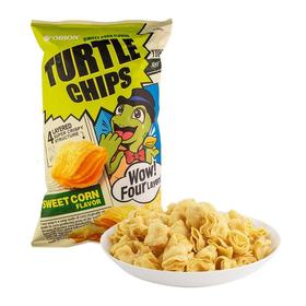 【悦惠精选】好丽友韩国龟壳甜玉米味脆片481g