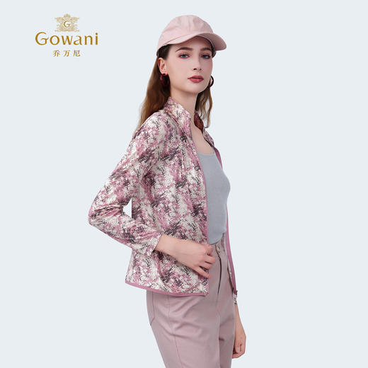 乔万尼2025新品100%真丝休闲外套ED2B411 商品图2