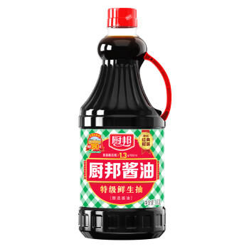 厨邦 经典系列 厨邦酱油410ml【特级】 高鲜生抽 酱油 炒菜提鲜调味 /粮油调味 /调味品 /酱油 商品图1