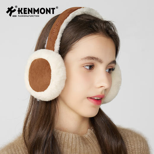 【云优选】卡蒙冬季便携高弹不勒头毛绒保暖耳罩 商品图1
