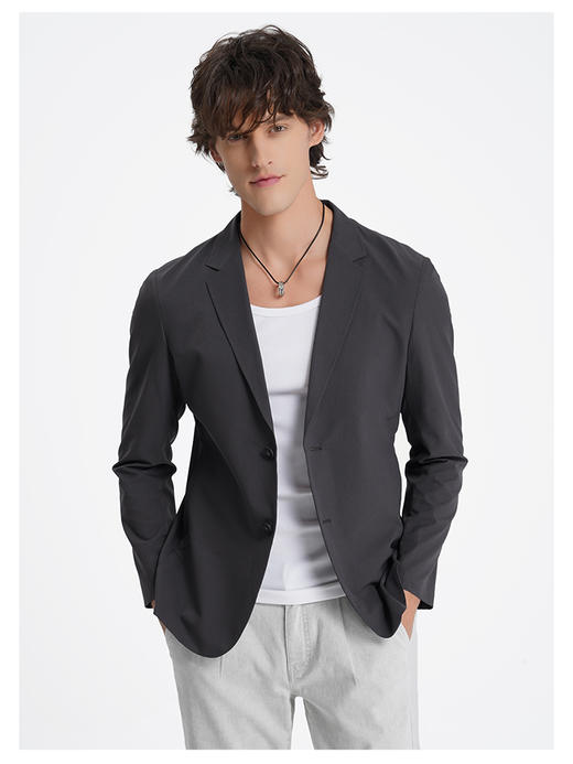 callisto深灰弹力科技透气便西 商品图2