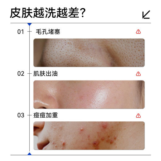 氨基酸表活净澈清透洁面乳100g——加入会员下单享8折，满69元送满婷清满保湿洁面乳，满119元送祛痘控油沐浴乳 商品图2