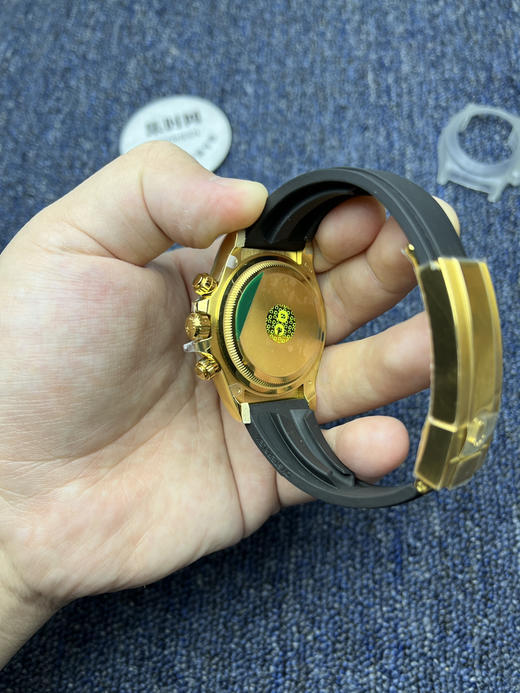 劳力士新款 APS包边迪通拿配重版 APS迪通拿蒂芙尼蓝配重 重量150克+ 丹东4131机 商品图5