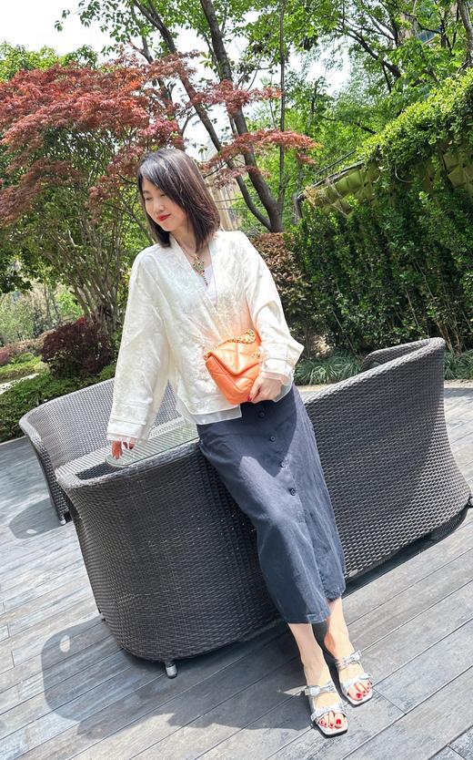 Westory2025年方头粗跟老钱风凉拖W25BJ62171 商品图4