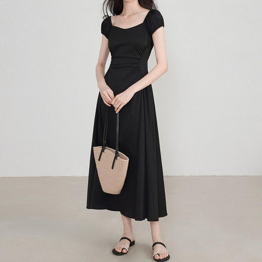 馥迦优雅赫本风显瘦连衣裙 商品图6