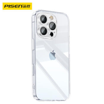 品胜 适用苹果16Pro Max手机壳 iPhone16ProMax保护套简约透明气囊防摔超薄耐磨防尘抗指纹软壳 透明 商品图3