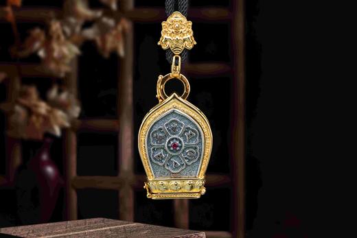 黑财尊吊坠（镀18k金） 商品图1