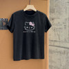 韩国订单Kitty猫做旧修身短袖T恤04241 商品缩略图8