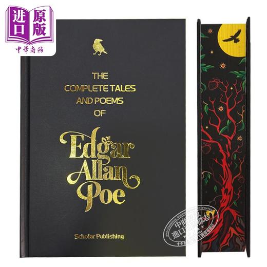 【中商原版】爱伦坡全集 刷边精装版 The Complete Tales and Poems of Edgar Allan Poe 英文原版 Edgar Allan Poe 经典文学 商品图3