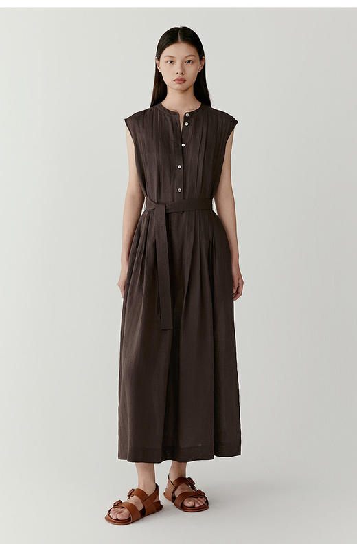 【高品质私服】【IC苎麻平纹布中长连衣裙】G1393【无标出货 介意慎拍】-CC 商品图10