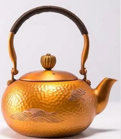 朱炳仁铜 朱炳仁 闲云壶 商品图0
