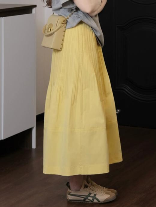 【百图lulu定制】【星芒半裙】竖褶 A摆遮肉显瘦 活力半裙 商品图1