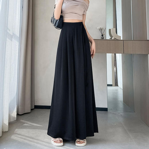 显瘦10斤❗️版型封神⚠️【高腰绑带百褶裙裤】⁧ 完美修饰下半身小缺点  ⁠梨形姐妹放心冲🔥‫ 商品图2