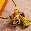 六鑫珠宝 2025新款虎头端午节五彩绳 手工编织粽子手绳 商品缩略图2