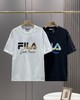 【FILA/斐乐航海图系列夏季新款宽松情侣款短袖T恤】 商品缩略图0
