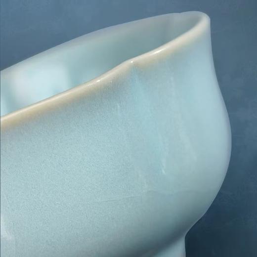 汝窑天青釉梅花旅行茶具 商品图3