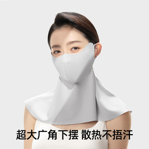 【78元2个】【加长护颈护肩 UPF135 凉感 不粘口红】小野和子 立体无痕防晒护颈口罩 商品图4