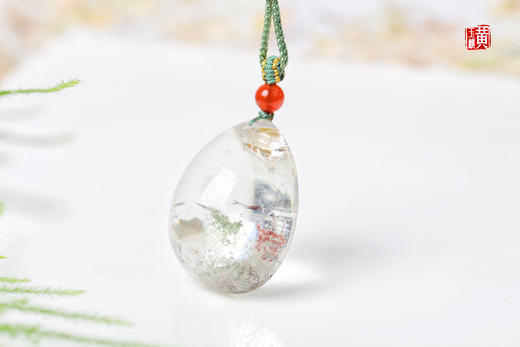 绿幽灵水晶吊坠   配精美挂绳 商品图4