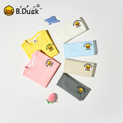 【亲子款】bduck小黄鸭童装夏季T恤105-175 BF2601603 商品图1