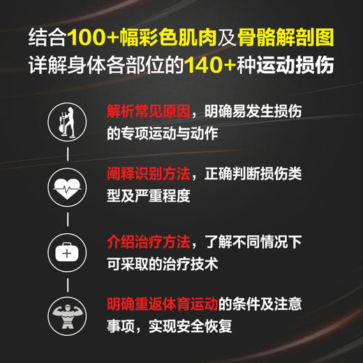 运动康复书籍 运动损伤的预防*与恢复 第2版 运动损伤解剖学 腰部康复训练 商品图1