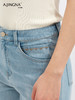 【简练利落】阿菁娜薯条微锥牛仔裤F30X210013 商品缩略图4