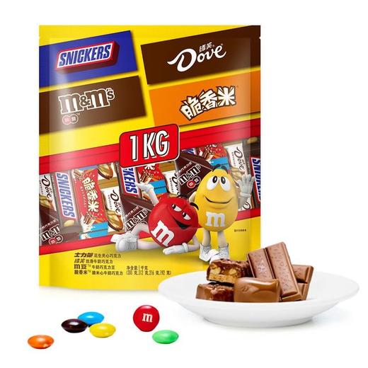 【悦惠精选】玛氏缤纷乐享混合口味巧克力1kg 商品图0