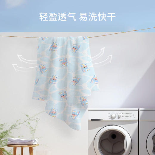 【2025年春夏新品】i-baby泡泡玛特双层纱布抑菌大方巾 商品图4