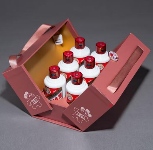 【自营】茅台飞天 酱香型白酒 53度 100mL*6 礼盒装新老包装随机发货 FZWJ 商品图3