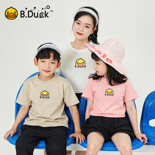 【亲子款】bduck小黄鸭童装夏季T恤105-175 BF2601602 商品图0