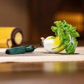 朱炳仁铜 朱炳仁 小白菜（新）-3