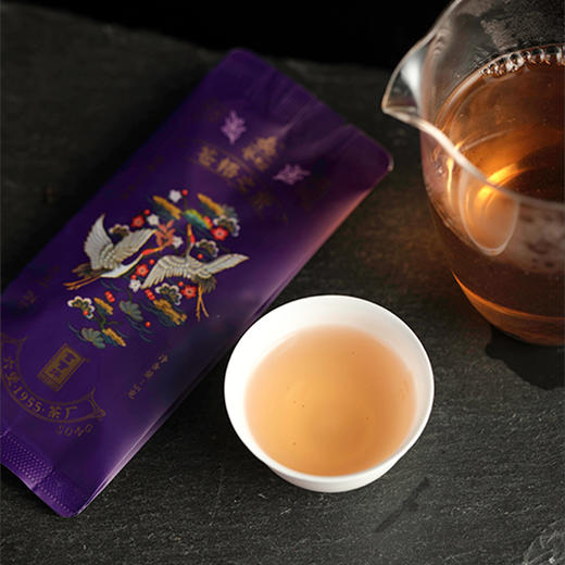 六堡茶生茶2024年紫芽 30g 苍梧之紫（5g*6包） 商品图1