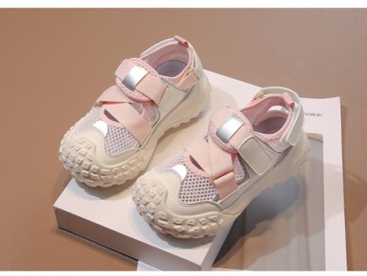 ！这双 AFJI 凉鞋把夏天穿在脚上啦！🌸 宝妈们快看！❤️挖到宝了✨【AFJI魔术贴设计款透网休闲凉鞋框子鞋512】直接戳中我心巴！ 颜值、舒适度、安全性全在线，😎闭眼入不踩雷！ 商品图2