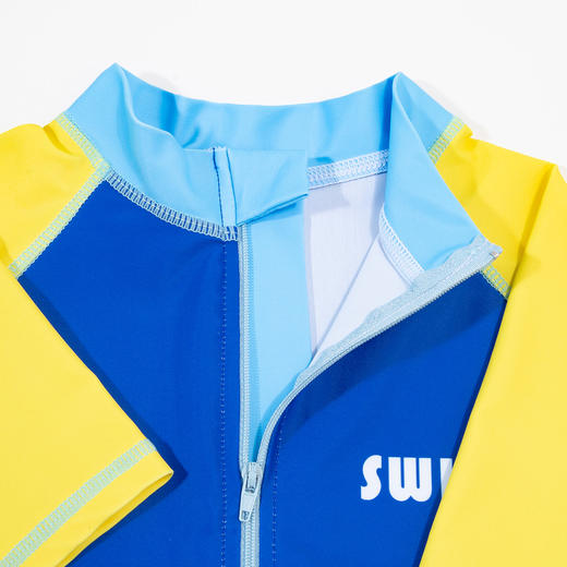 贝贝怡新款夏季男童连体泳衣套装ZB5DP025 商品图2