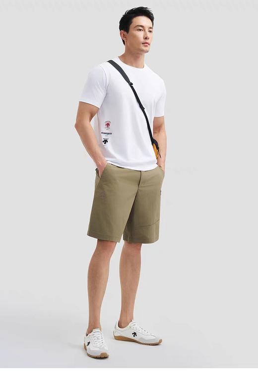 点此购买 迪桑特夏季经典款丝光棉小标男士速干短袖T恤 ly 319208 商品图5