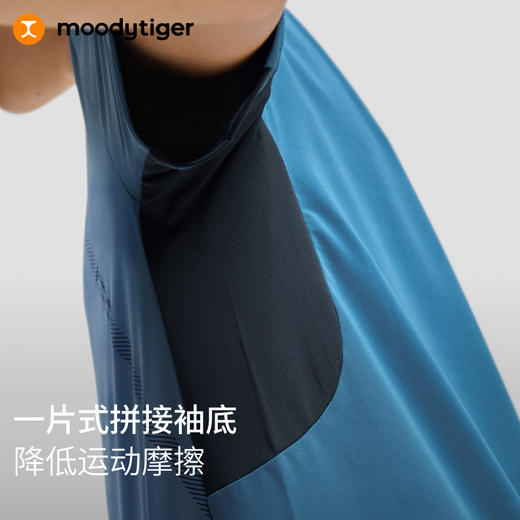 【DR暑假】moodytiger男童短袖T恤夏季速干吸湿排汗户外运动上衣32110102 商品图2