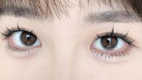 LuLuAlice半年抛美瞳 透透黑 14.0mm