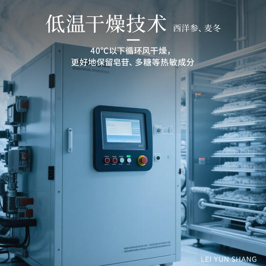 雷允上元气四宝180g/盒 西洋参+麦冬+党参+黄芪 商品图4