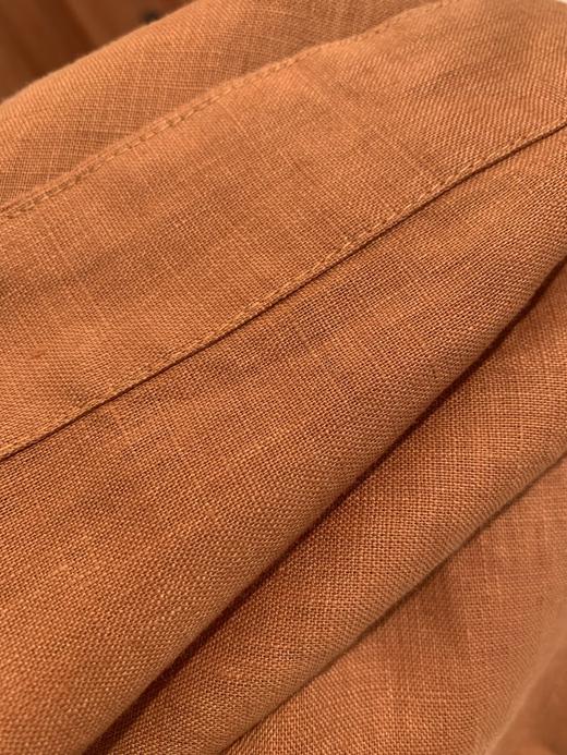 【高品质私服】【IC亚麻平纹V领长款连衣裙】裙型大气利落，巧妙修饰身材G1379-CC【无标出货 介意慎拍】 商品图14