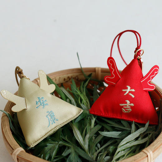 天然植物香料  浓浓艾草香【心水好物 端午香包香囊】 随身佩戴 驱蚊安神 商品图1