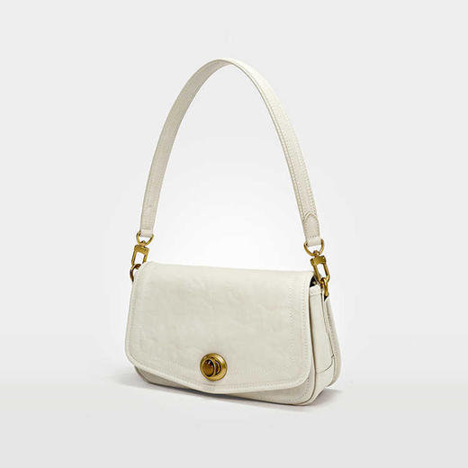 【预售3天】2025新款法式腋下包高级感小众单肩包手提女包时尚小方包8810-D 商品图3