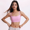 跃牌【周游世界系列】春夏新款聚拢美背背心上衣健身训练固定杯文胸运动内衣BR1595 商品缩略图0