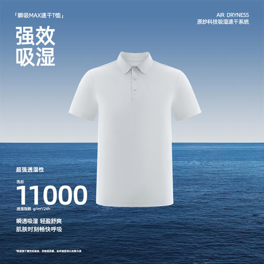 瞬吸MAX速干T恤圆领男女同款  /POLO衫 商品图0