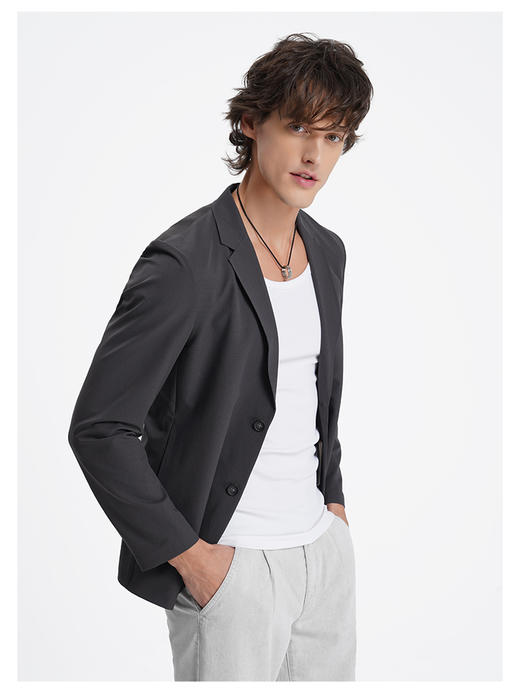 callisto深灰弹力科技透气便西 商品图3