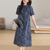 雀说新款今年流行爆款夏季巨好看新中式棉碎花裙AL3336 商品缩略图0