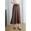 剩S 米思阳2025夏季新款轻奢缎面光泽感醋酸半身裙垂顺舒适长款裙子女2468 商品缩略图2
