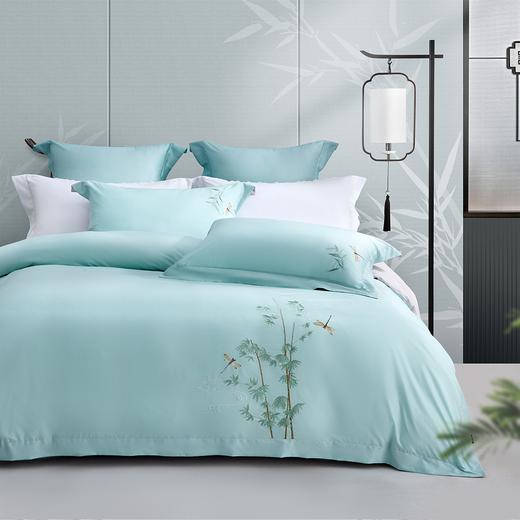 多喜爱 50S天丝棉 四件套 绮梦之源/青云直上【精美刺绣】【宽边工艺】【莱赛尔纤维】【A类标准】【专利床单】【礼盒包装】 商品图0