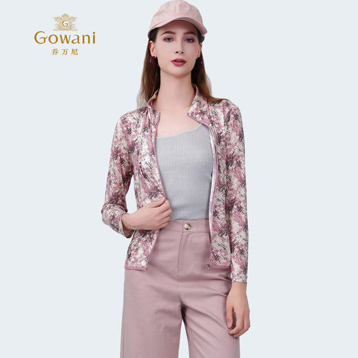 乔万尼2025新品100%真丝休闲外套ED2B411 商品图1